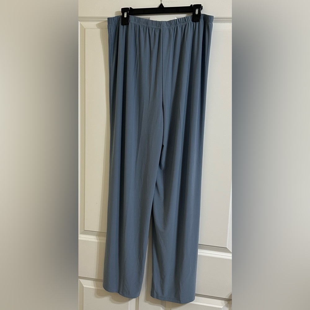 R&M Richards Blue Wide Leg‎ Jumpsuit - Picture 2 of 8